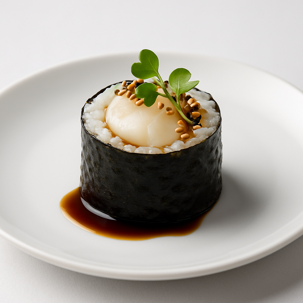 Ролл Норимаки Гребешок