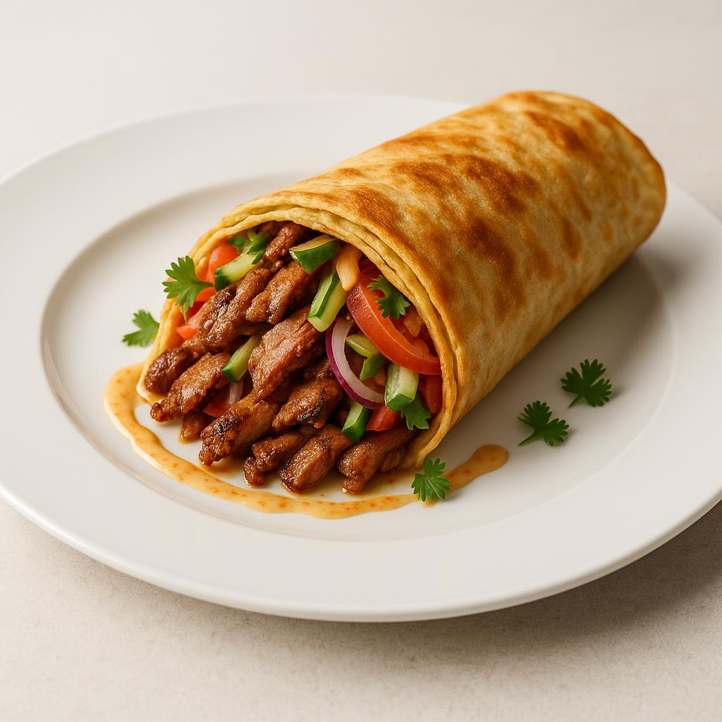 Шаурма со свининой