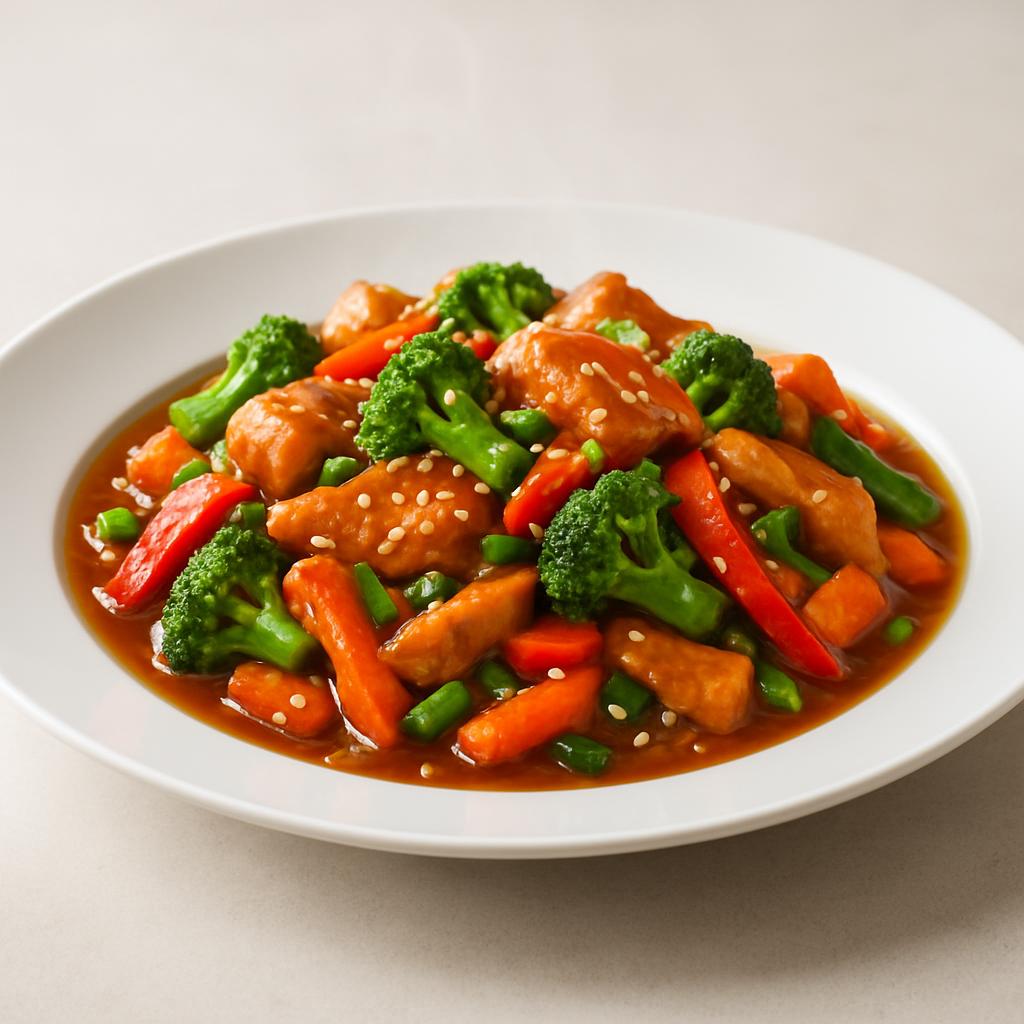 WOK c Курицей