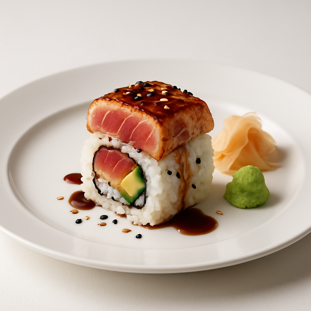 Ролл обожженный Тунец